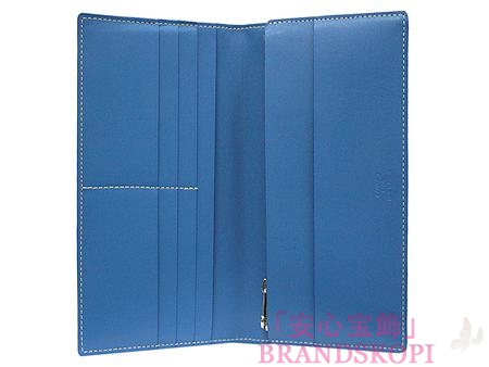 ゴヤール(GOYARD) メンズ二つ折長財布（ライトブルー）APM20510-FE-GM-CIEL-BLEUCIEL