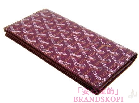 ゴヤール(GOYARD) 二つ折長財布(ボルドー) APM20533-PRT-FE-GM-BORDBORDEAU