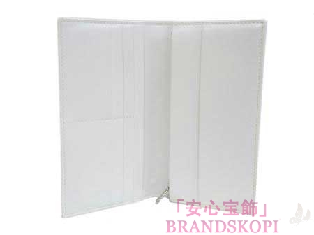 ゴヤール二つ折長財布（ホワイト）GY-APM20550-PRT-FE-GM-BLANCHEB