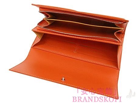 ゴヤール(GOYARD) 二つ折長財布（オレンジ）APMVARENNE07-ORANGE-ORANGE