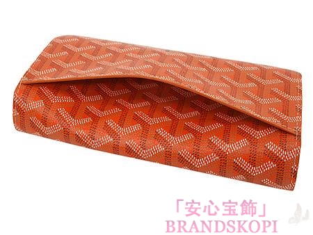 ゴヤール(GOYARD) 二つ折長財布（オレンジ）APMVARENNE07-ORANGE-ORANGE