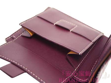  ゴヤール　二つ折り財布（ボルドー） APM11033-POR-MON-BORDEAUX