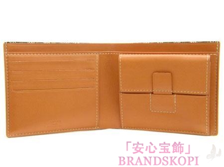 ゴヤール(GOYARD) 二つ折り財布（ブラック×ナチュラル） APM11003-PORFE-GM-NOIR-NATUREL