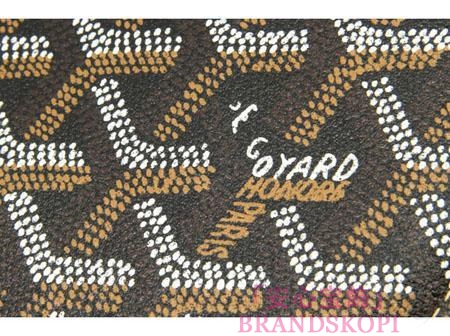 ゴヤール(GOYARD) 二つ折り財布（ブラック×ナチュラル） APM11003-PORFE-GM-NOIR-NATUREL