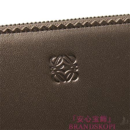 ロエベ/LOEWE/ ラウンドファスナー 長財布[小銭入れ付き]/182n86-f13-3640 /CARAMEL