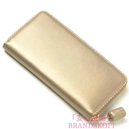 ロエベ/LOEWE/ ラウンドファスナー 長財布[小銭入れ付き]/182n81-f13-8156 /SUMMER GOLD