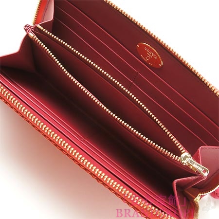 ロエベ/LOEWE/ ラウンドファスナー 長財布[小銭入れ付き]/182n81-f13-7130 /CORAL