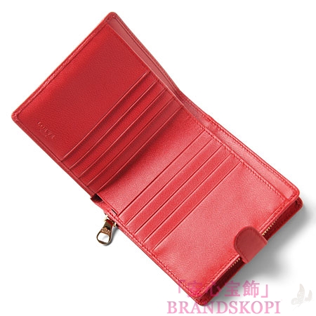 ロエベ/LOEWE/ ２つ折り財布[小銭入れ付き]/11830-f15-7100 /レッド