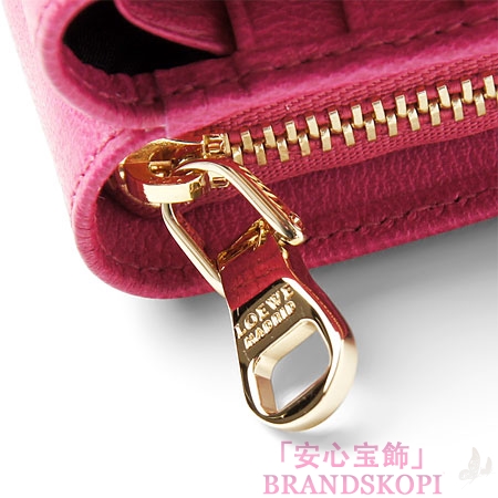 ロエベ/LOEWE/ ２つ折り財布[小銭入れ付き]/11830-f15-7170/フューシャピンク