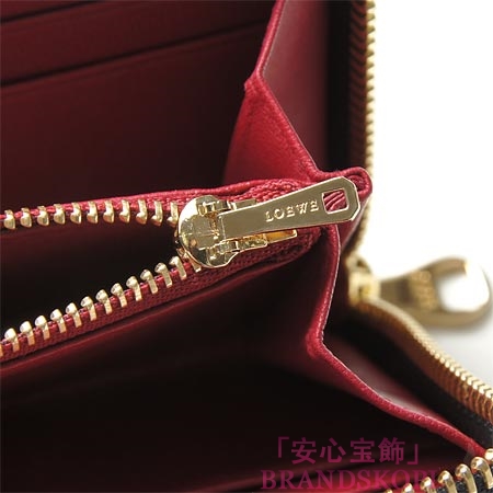 ロエベ/LOEWE/ ラウンドファスナー長財布[小銭入れ付き] /ブラック17679-f13-1100