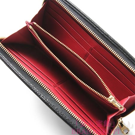 ロエベ/LOEWE/ ラウンドファスナー長財布[小銭入れ付き] /ブラック17679-f13-1100