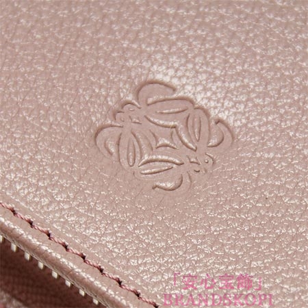 ロエベ/LOEWE/ ラウンドファスナー 長財布[小銭入れ付き]/11395-f13-7341 /ROSA POLVO