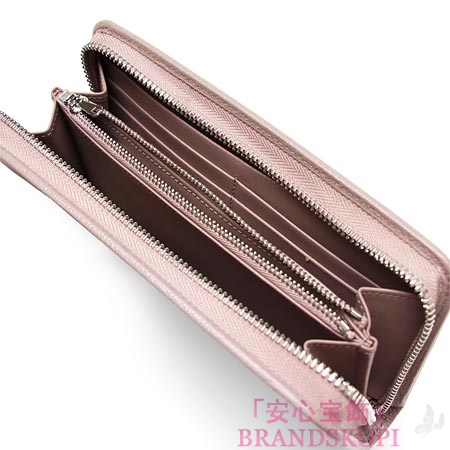 ロエベ/LOEWE/ ラウンドファスナー 長財布[小銭入れ付き]/11395-f13-7341 /ROSA POLVO