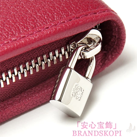 ロエベ/LOEWE/ ラウンドファスナー 長財布[小銭入れ付き]/ 11395-f13-7400 /ROJO LIPSTICK