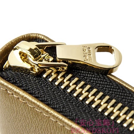 ロエベ/LOEWE/ ラウンドファスナー長財布[小銭入れ付き]/11830-f13-9308 /ゴールド