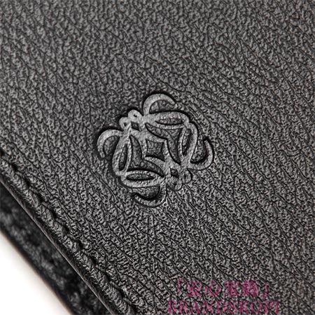 ロエベ/LOEWE/ 長財布[小銭入れ付き]/10330-978-1398 /ブラック×ダークレッド
