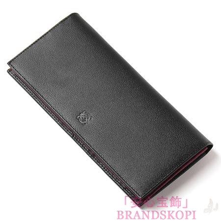 ロエベ/LOEWE/ 長財布[小銭入れ付き]/10330-978-1398 /ブラック×ダークレッド