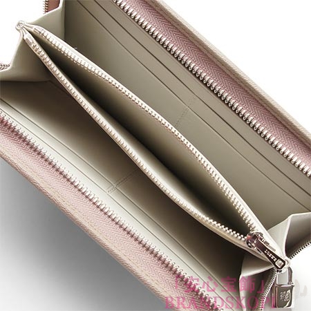 ロエベ/LOEWE/ ラウンドファスナー 長財布[小銭入れ付き]/11395-f13-1190 /ベージュ×ラヴェンダー