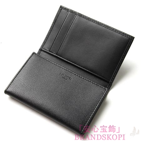 ロエベ/LOEWE/ レザーカードケースブラック10330-f16-1100