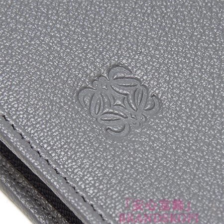 ロエベ/LOEWE/ ラウンドファスナー 長財布[小銭入れ付き]AZUL PIZARRA 11395-f13-5550