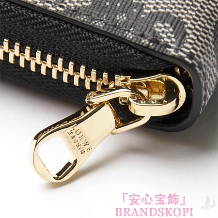 ロエベ/LOEWE/ ラウンドファスナー 長財布[小銭入れ付き]グレー×ブラック16880-f13-1100