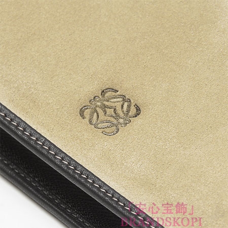 ロエベ/LOEWE/ ラウンドファスナー 長財布[小銭入れ付き]ORO×MARRON 11361-f13-8132