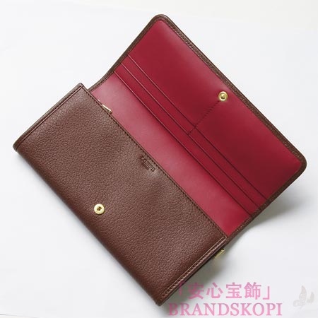 ロエベ/LOEWE/ 長財布[小銭入れ付き]MARRON ROJIZO 11395-f11-3468
