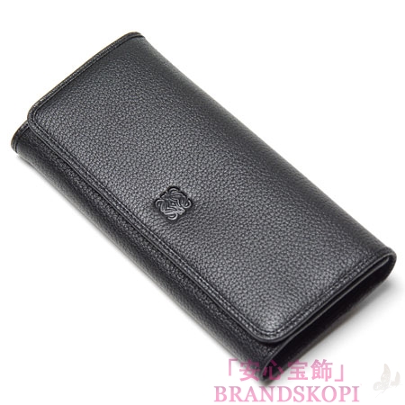 ロエベ/LOEWE/ ラウンドファスナー長財布[小銭入れ付き]ブラック11830-f13-1100