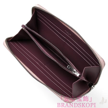 ロエベ/LOEWE/ ラウンドファスナー長財布[小銭入れ付き]オールドローズ10782-f13-7348
