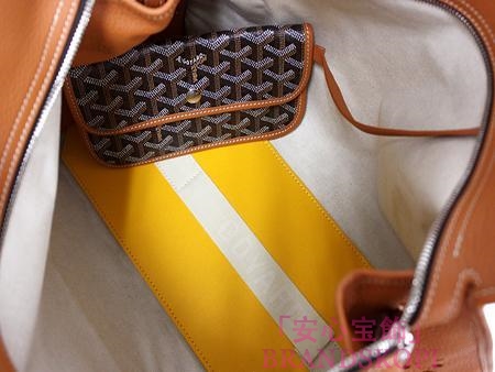ゴヤール(GOYARD) HARDY PM　トートバッグ（ブラック×ブラウン） HARDY-PM03-NOIR-GOLD