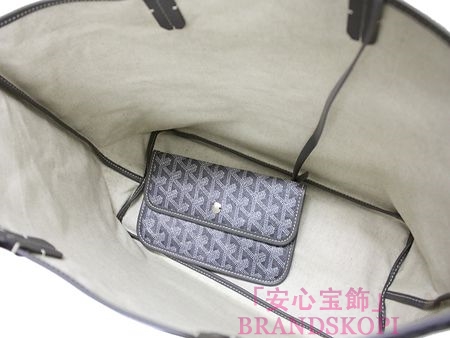 ゴヤール トートバッグ『サンルイPM』（グレー） AMALOUISPM51-GREY