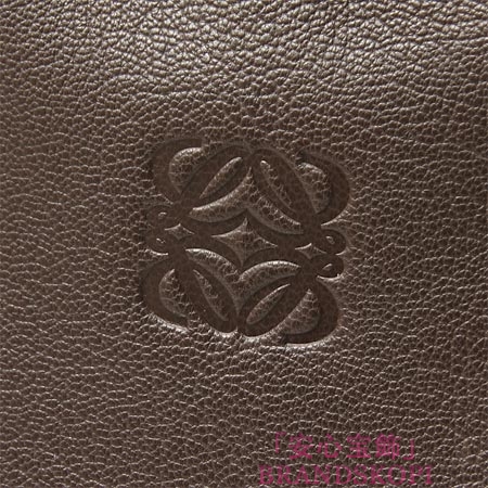 ロエベ/LOEWE/ レザーハンドバッグ/AMAZONA/アマソナ /チョコレートブラウン 35235-a22-3270