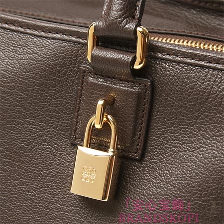 ロエベ/LOEWE/ レザーハンドバッグ/AMAZONA/アマソナ /チョコレートブラウン 35235-a22-3270