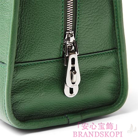 ロエベ/LOEWE/ レザーハンドバッグ/AMAZONA28/アマソナ28 /フォレストグリーン35235-a03-4290