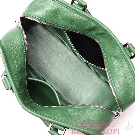 ロエベ/LOEWE/ レザーハンドバッグ/AMAZONA28/アマソナ28 /フォレストグリーン35235-a03-4290
