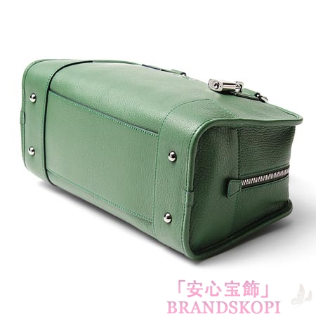 ロエベ/LOEWE/ レザーハンドバッグ/AMAZONA28/アマソナ28 /フォレストグリーン35235-a03-4290