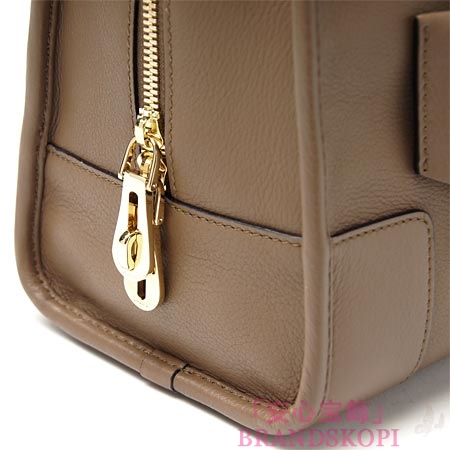 ロエベ/LOEWE/ レザーハンドバッグ/AMAZONA28/35279-a03-2270 /ミンクブラウン