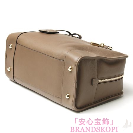 ロエベ/LOEWE/ レザーハンドバッグ/AMAZONA/アマソナ /ミンクブラウン35279-a22-2270