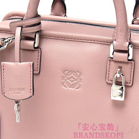 ロエベ/LOEWE/ レザーハンドバッグ（２ＷＡＹ仕様）/AMAZONA23/35279-593-7341 /パウダーピンク