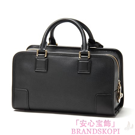 ロエベ/LOEWE/ レザーハンドバッグ/AMAZONA28/35279-a03-1206 /ブラック