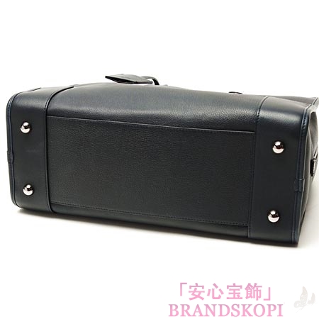 ロエベ/LOEWE/ レザーハンドバッグ/35279-a22-5110 /ネイビーブルー