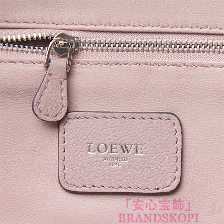 ロエベ/LOEWE/ レザーハンドバッグ/AMAZONA/アマソナ /パウダーピンク 35279-a22-7341