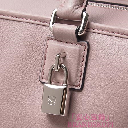 ロエベ/LOEWE/ レザーハンドバッグ/AMAZONA/アマソナ /パウダーピンク 35279-a22-7341
