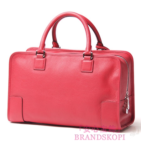 ロエベ/LOEWE/ レザーハンドバッグ/AMAZONA/アマソナ /リップスティックレッド35235-a22-7400