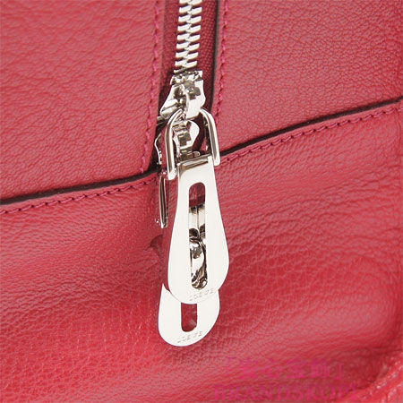 ロエベ/LOEWE/ レザーハンドバッグ/AMAZONA/アマソナ /リップスティックレッド35235-a22-7400