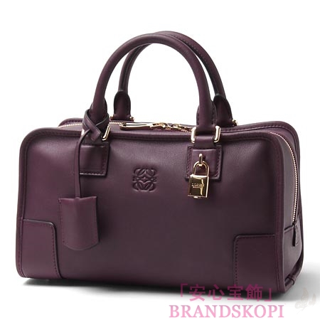 ロエベ/LOEWE/ レザーハンドバッグ/AMAZONA28/アマソナ28 /OXBLOOD 35273-a03-3468