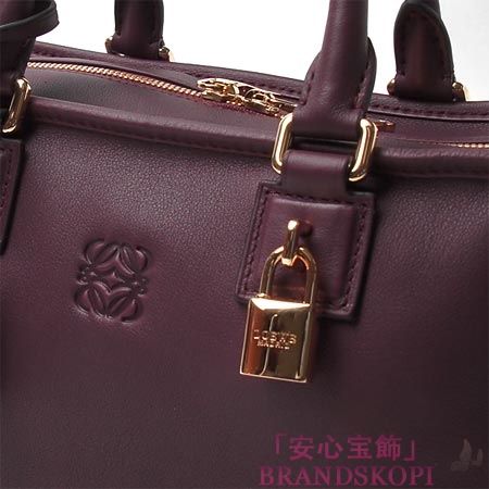 ロエベ/LOEWE/ レザーハンドバッグ/AMAZONA28/アマソナ28 /OXBLOOD 35273-a03-3468
