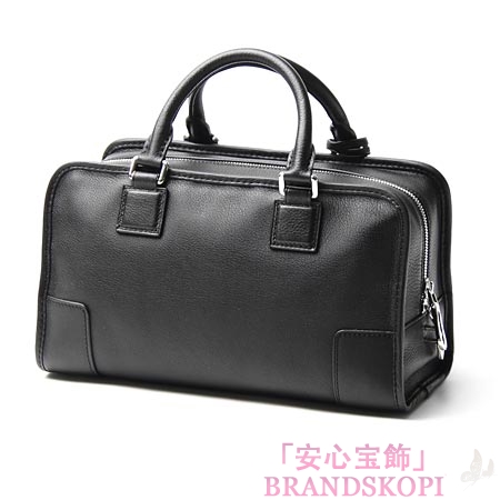 ロエベ/LOEWE/ レザーハンドバッグ/AMAZONA28/アマソナ28 /ブラック35279-a03-1193