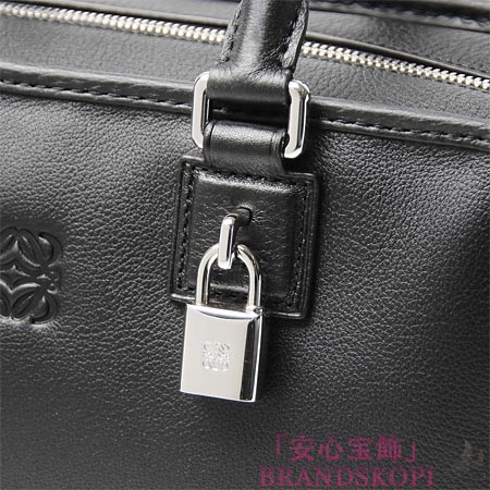 ロエベ/LOEWE/ レザーハンドバッグ/AMAZONA28/アマソナ28 /ブラック35279-a03-1193