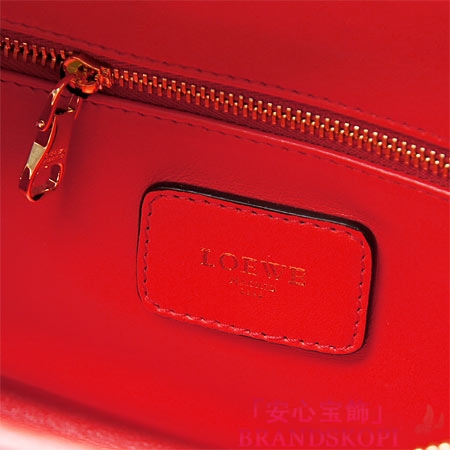 ロエベ/LOEWE/ レザーハンドバッグ/ 35235-a03-7100 /ROJO